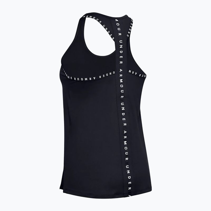 Футболка для тренувань жіноча Under Armour Knockout Tank чорна 1351596 6