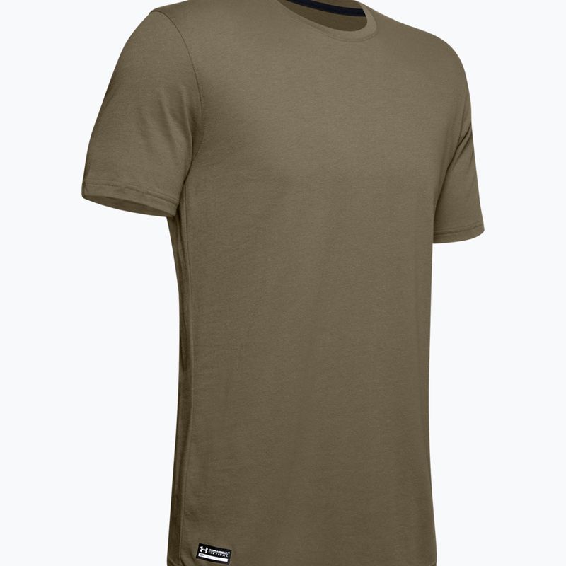 Футболка трекінгова чоловіча Under Armour M Tac Cotton коричнева 1351776