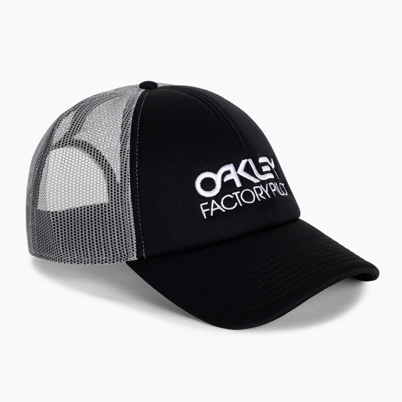Бейсболка чоловіча Oakley Factory Pilot Trucker чорна FOS900510