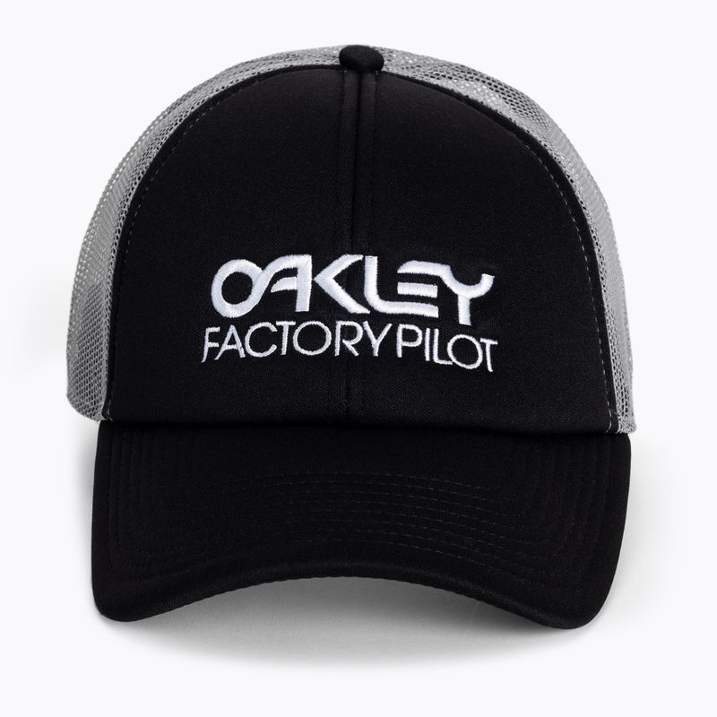 Бейсболка чоловіча Oakley Factory Pilot Trucker чорна FOS900510 4