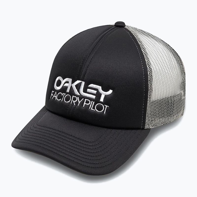 Бейсболка чоловіча Oakley Factory Pilot Trucker чорна FOS900510 5