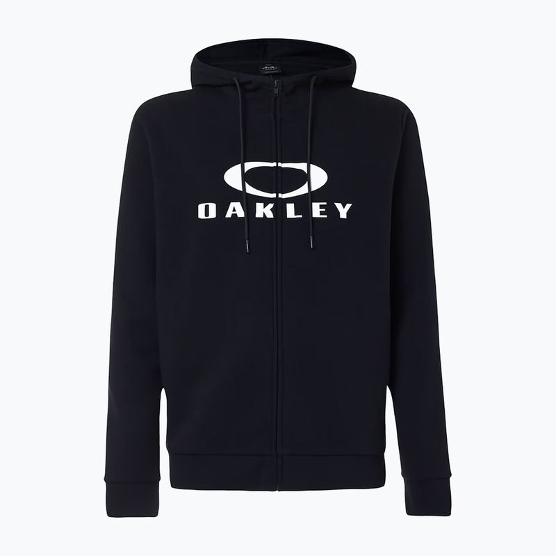 Кофта чоловіча Oakley Bark 2.0 Hoodie FZ black/white 7