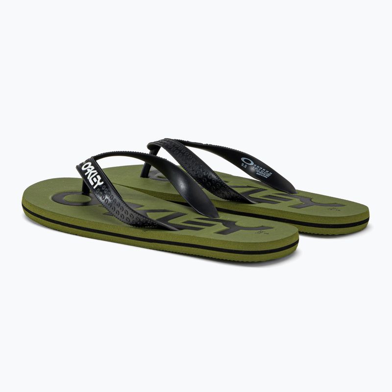 В'єтнамки чоловічі Oakley College Flip Flop зелені FOF10025586L 3