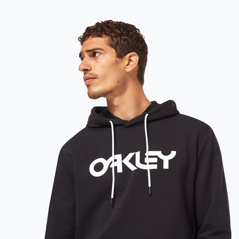 Кофта чоловіча Oakley B1B Po Hoodie 2.0 black/white 5