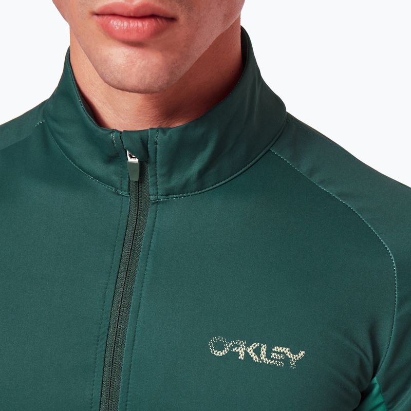 Велокофта чоловіча Oakley Elements Thermal зелена FOA403117 6