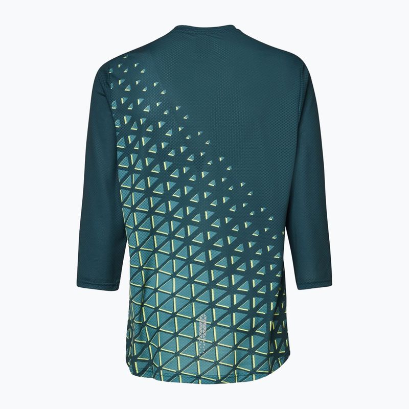 Велофутболка чоловіча Oakley Flow 3/4 зелена FOA403122 2