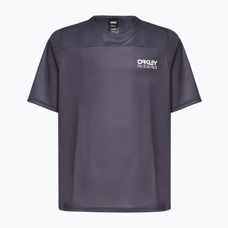 Велофутболка чоловіча Oakley Factory Pilot Lite MTB сіра FOA403173