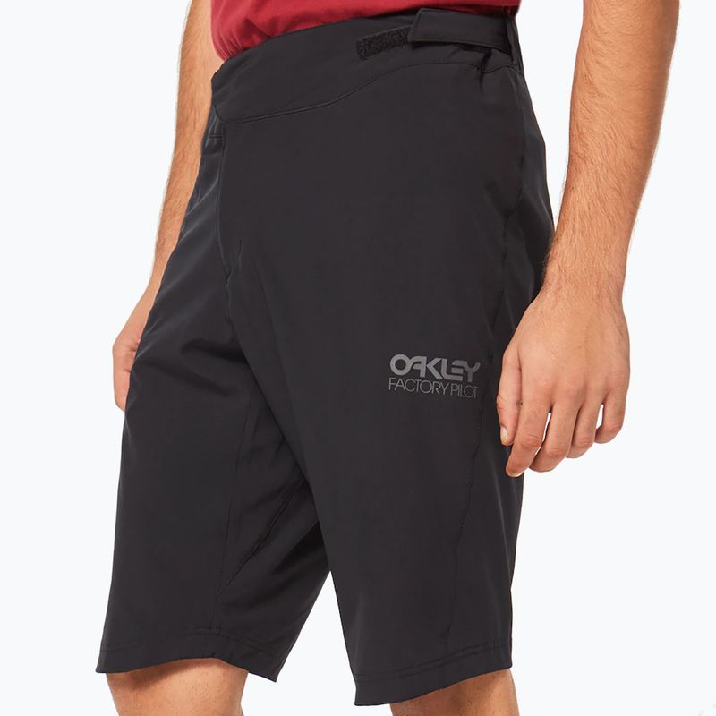 Велошорти чоловічі Oakley Factory Pilot Lite чорні FOA403176 2