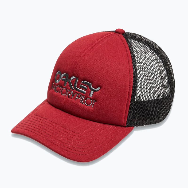 Бейсболка чоловіча Oakley Factory Pilot Trucker червона FOS900510 5