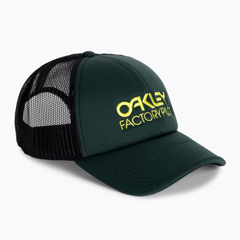 Бейсболка чоловіча Oakley Factory Pilot Trucker зелена FOS900510