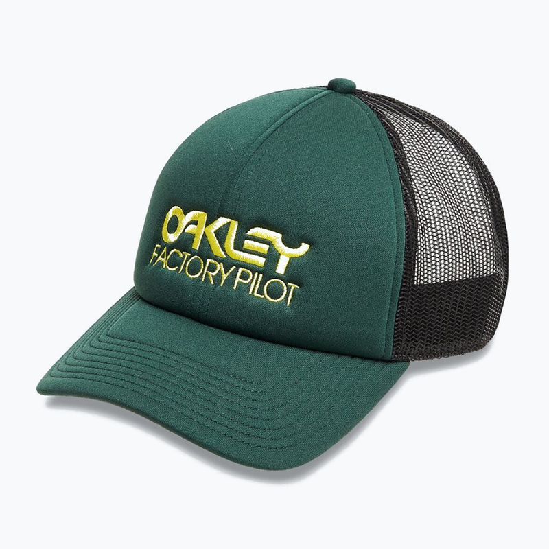 Бейсболка чоловіча Oakley Factory Pilot Trucker зелена FOS900510 5