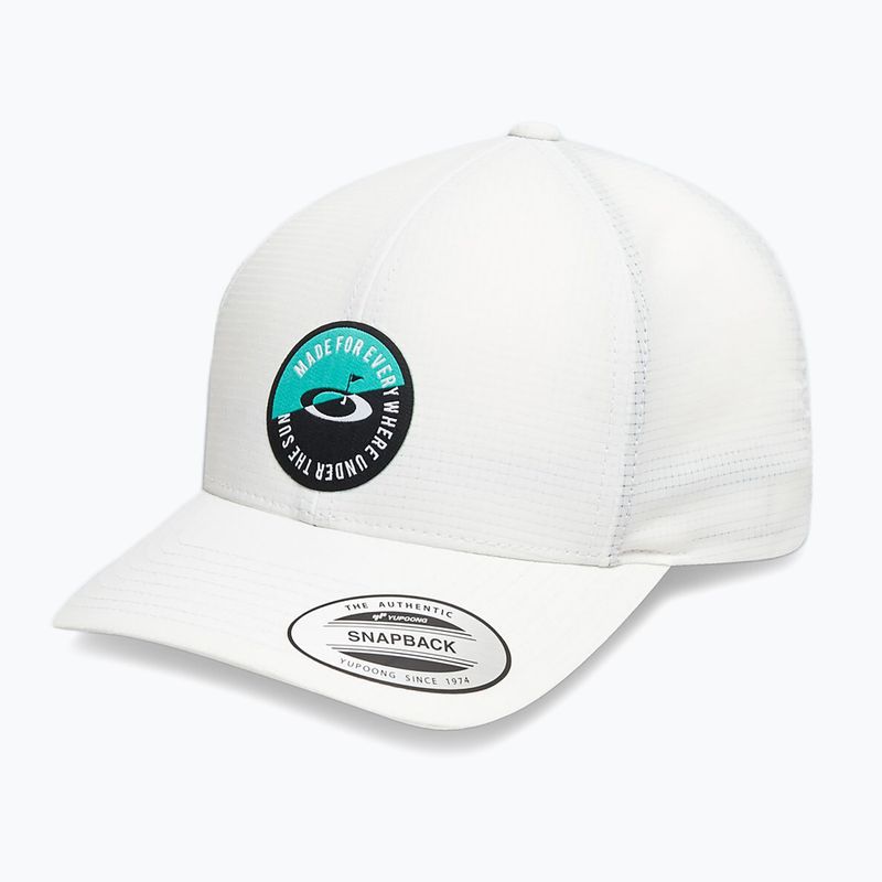 Бейсболка чоловіча Oakley Evrywhre Pro біла FOS900884 5