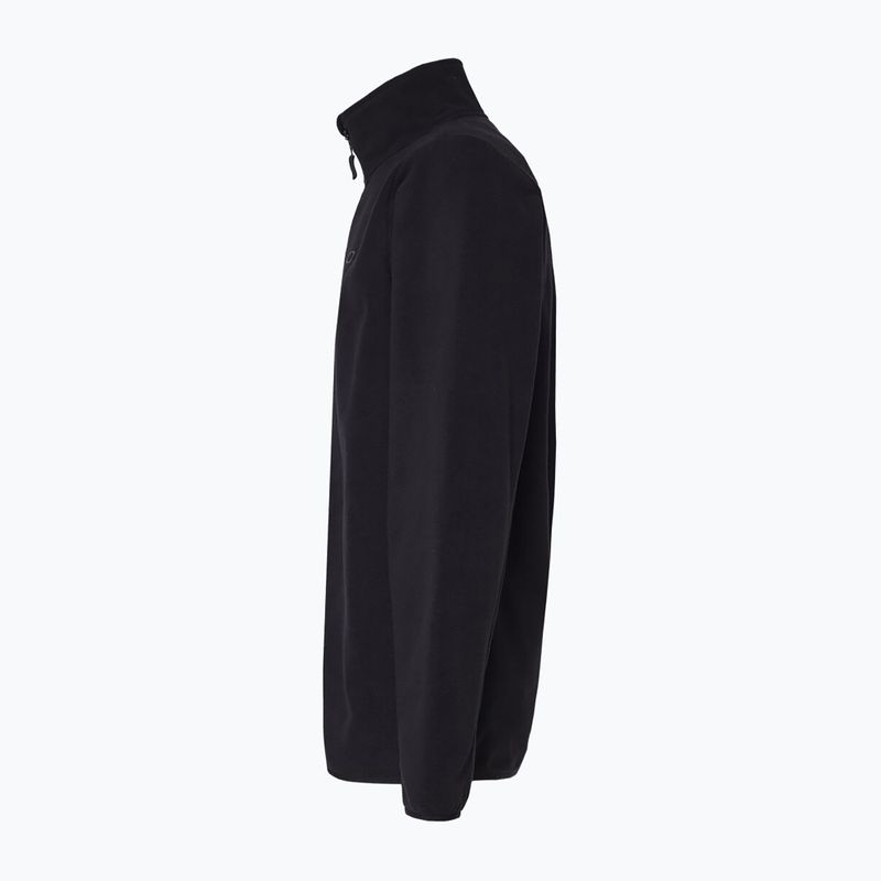 Кофта флісова чоловіча Oakley Maple Ridge 1/2 Zip Fleece blackout 3