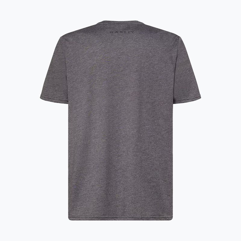 Футболка чоловіча Oakley Bark Ellipse Tee dark grey hthr/black 2