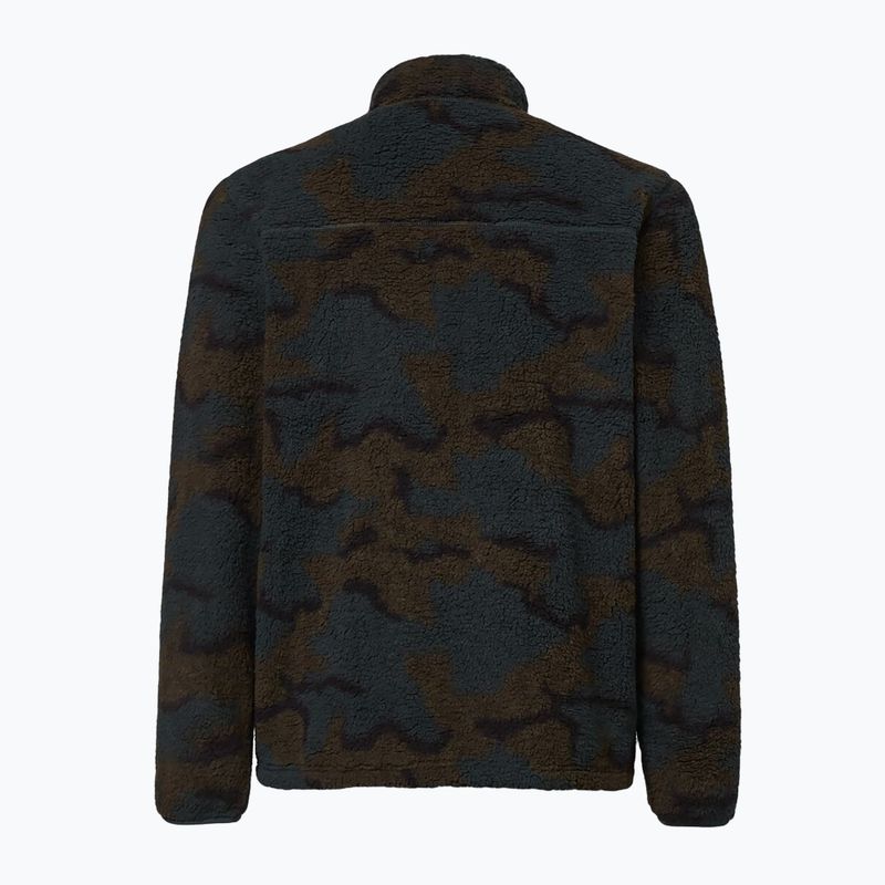 Кофта сноубордична чоловіча Oakley Mountain Fire Sherpa зелена FOA403426 11