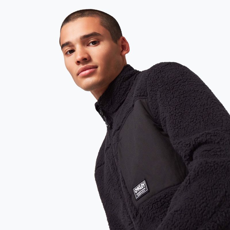 Чоловічий світшот Oakley Mountain Fire Sherpa blackout 4