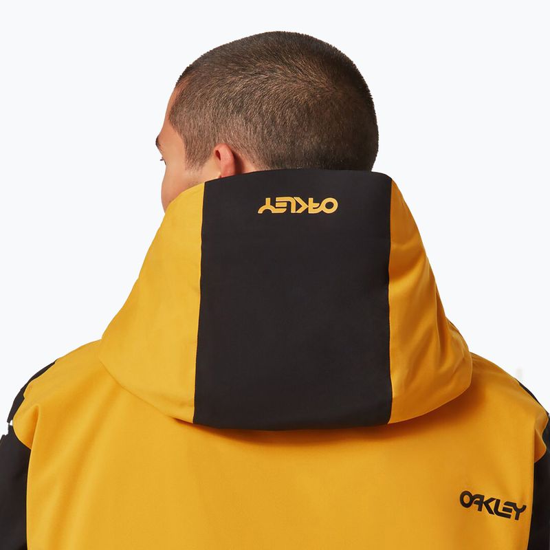 Куртка сноубордична чоловіча Oakley TNP TBT Insulated Anorak жовта FOA403652 5