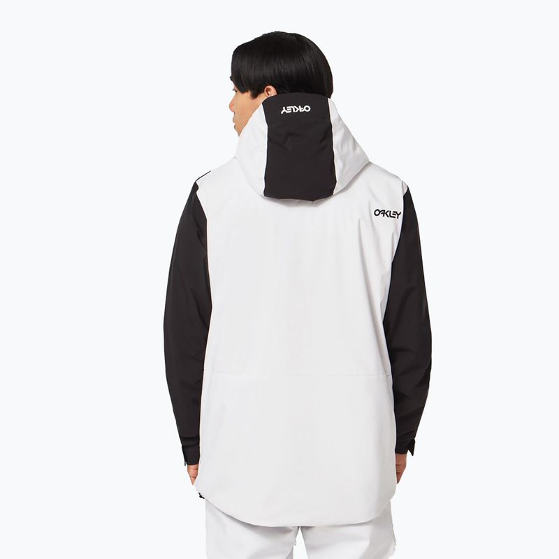 Куртка сноубордична чоловіча Oakley TNP TBT Insulated Anorak біла FOA403652 2