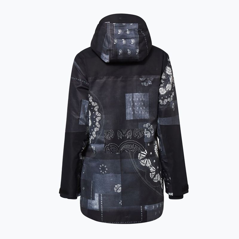 Куртка сноубордична жіноча Oakley TC Aurora RC Insulated чорна FOA500278 10