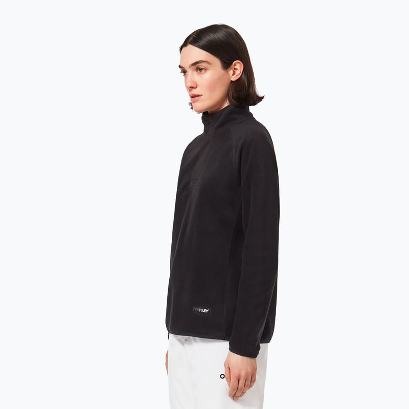 Кофта сноубордична жіноча Oakley Alta RC Fleece чорна FOA500282 2