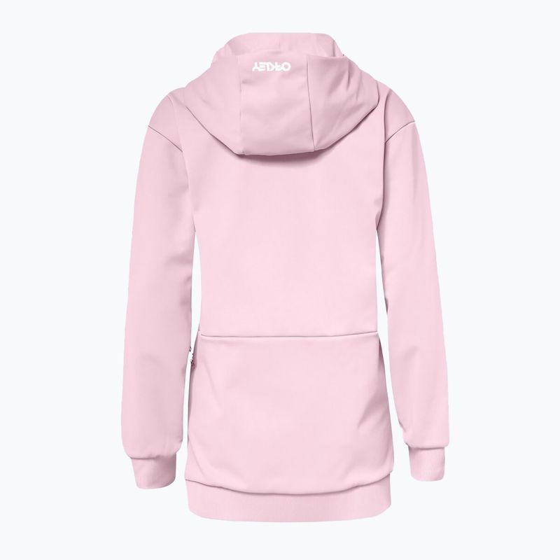 Кофта сноубордична жіноча Oakley Park RC Softshell Hoodie рожева FOA500320 15
