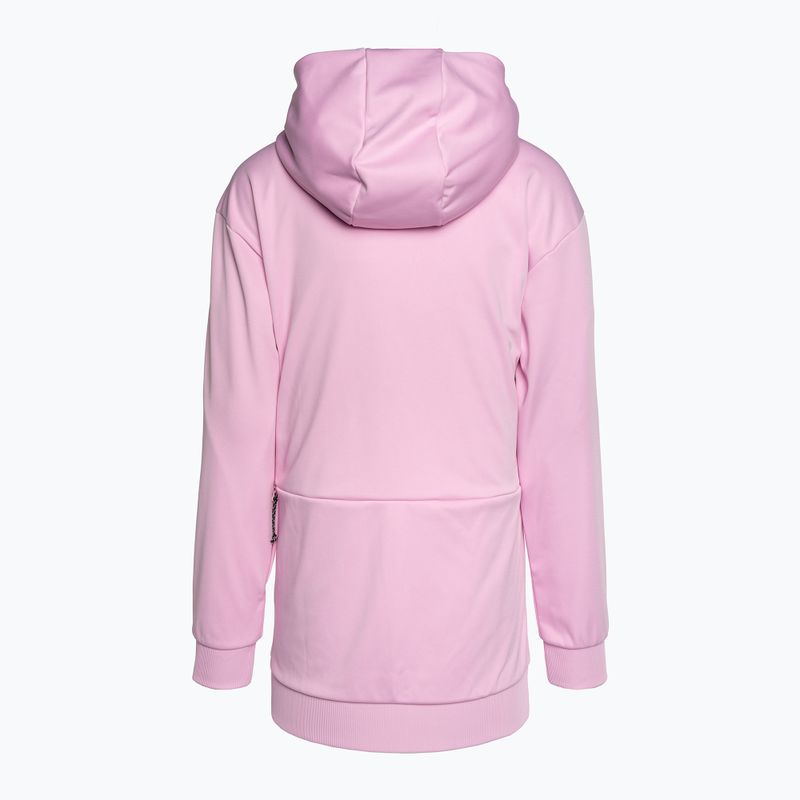 Кофта сноубордична жіноча Oakley Park RC Softshell Hoodie рожева FOA500320 11