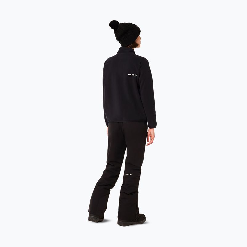 Кофта флісова жіноча Oakley Maple Ridge 1/2 Zip Fleece blackout 3