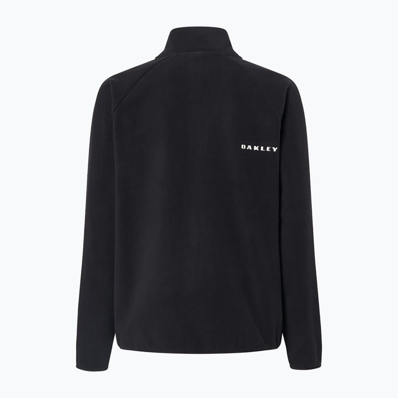 Кофта флісова жіноча Oakley Maple Ridge 1/2 Zip Fleece blackout 9