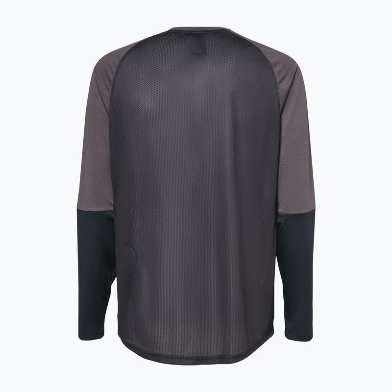 Велофутболка чоловіча Oakley Factory Pilot Mtb LS II чорно-сіра FOA404497 6