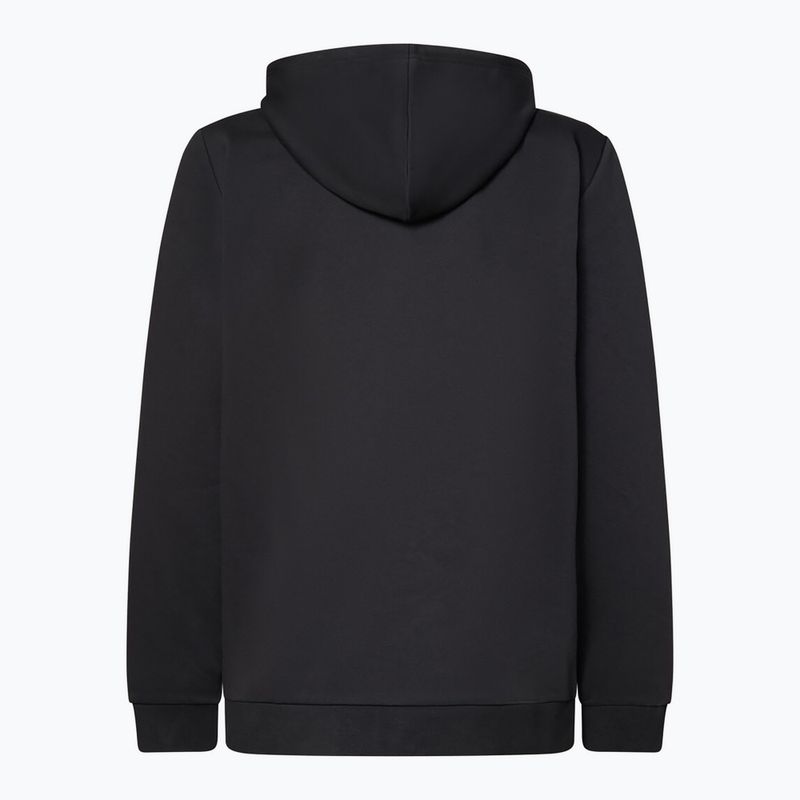 Кофта чоловіча Oakley FZ Hoodie blackout 2