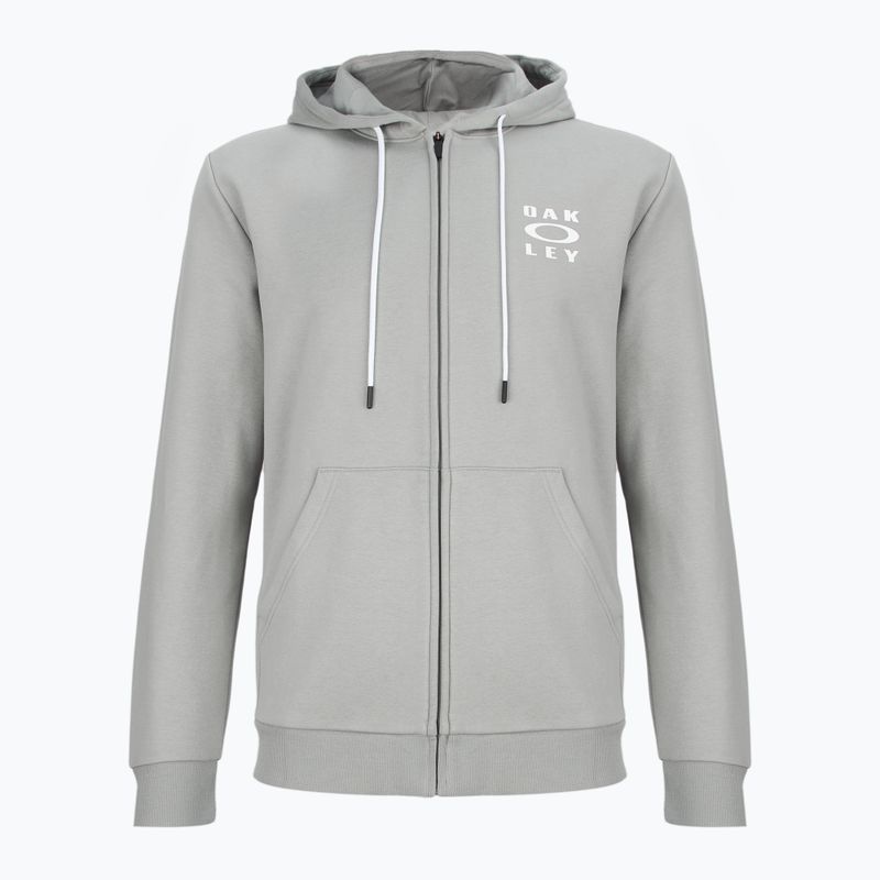Кофта чоловіча Oakley FZ Hoodie stone gray