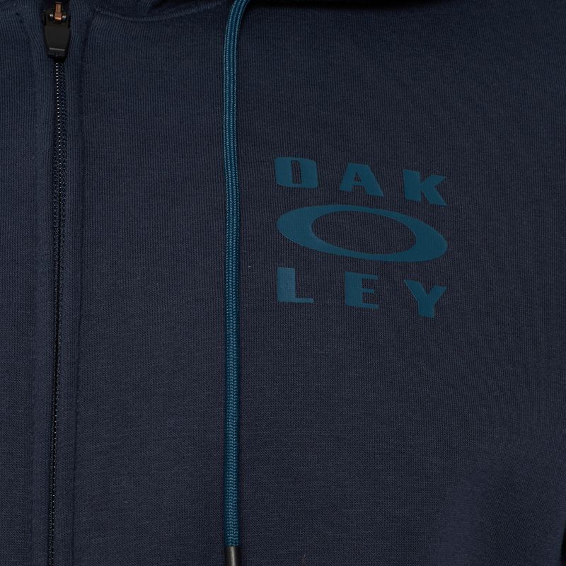 Кофта чоловіча Oakley FZ Hoodie fathom 3