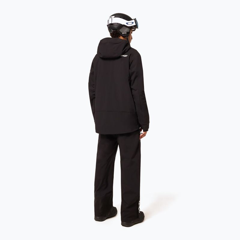 Чоловіча куртка для сноуборду Oakley TNP TBT Insulated black/white logo 2