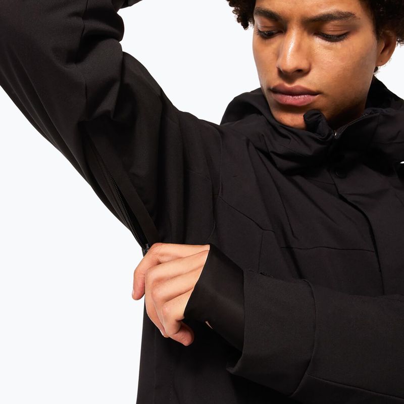 Куртка для сноуборду чоловіча Oakley TNP TBT Insulated black/white logo 8