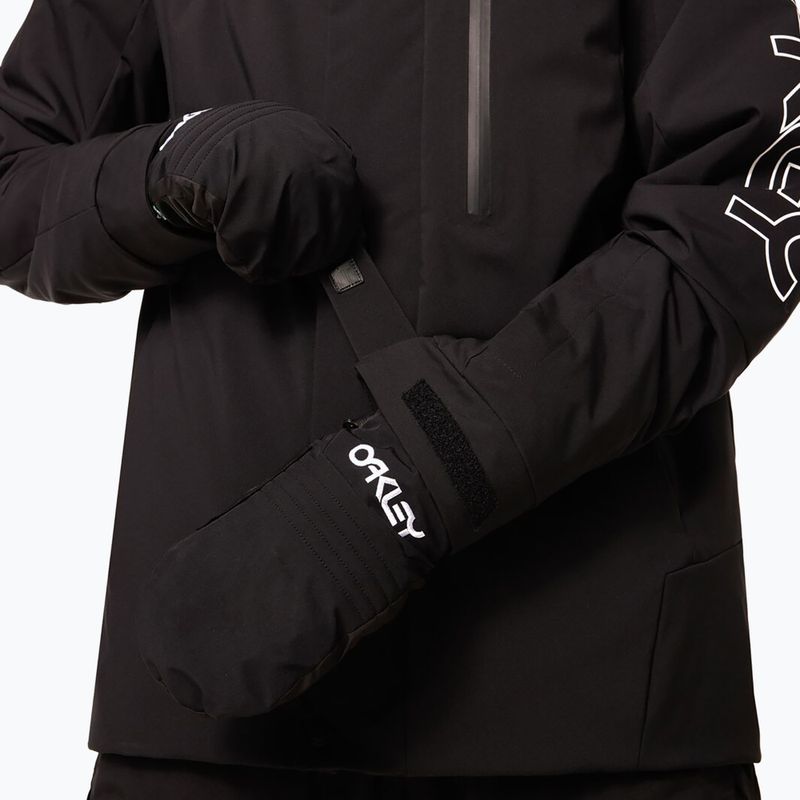 Чоловіча куртка для сноуборду Oakley TNP TBT Insulated black/white logo 14