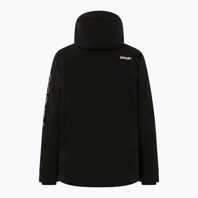 Чоловіча куртка для сноуборду Oakley TNP TBT Insulated black/white logo 16
