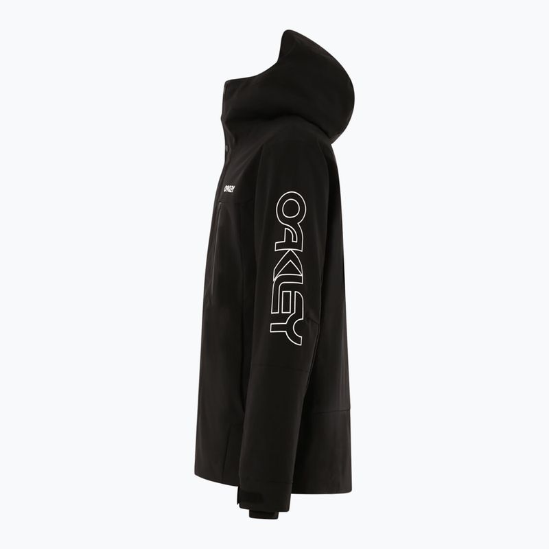 Чоловіча куртка для сноуборду Oakley TNP TBT Insulated black/white logo 17