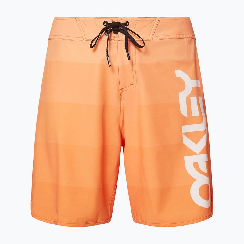 Шорти для плавання чоловічі Oakley Retro Mark 19" помаранчеві FOA40430473K 4