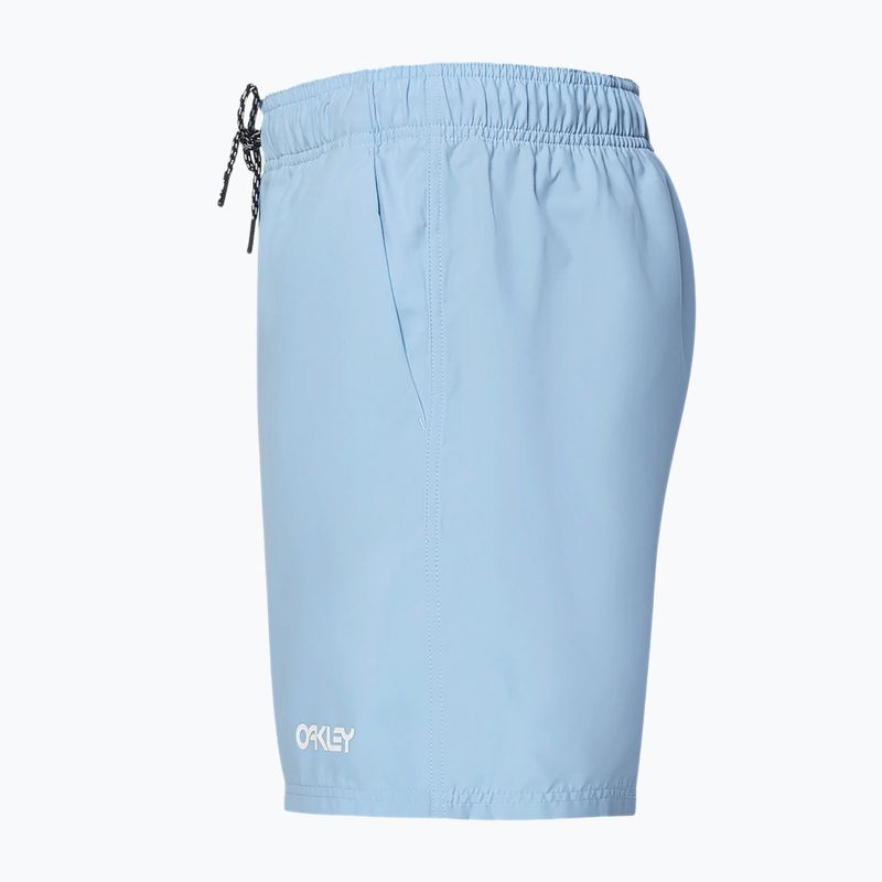 Шорти для плавання чоловічі Oakley Beach Volley 16" блакитні FOA4043106EK 3