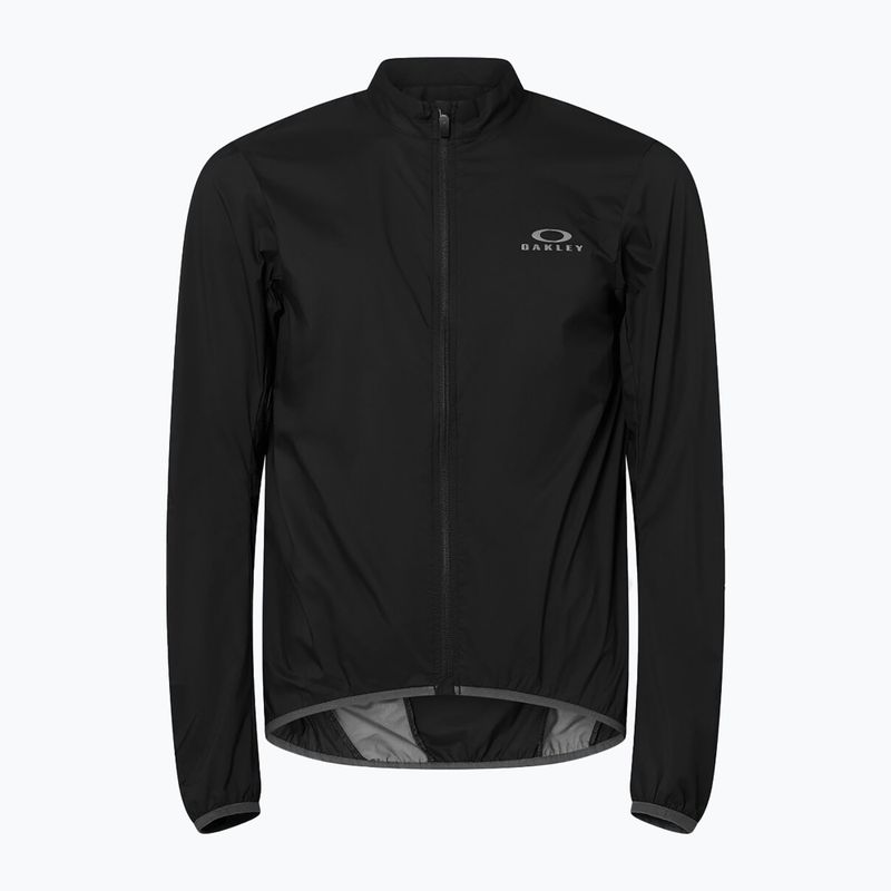 Куртка велосипедна чоловіча Oakley Endurance Pkbl Wind чорна FOA404387 8
