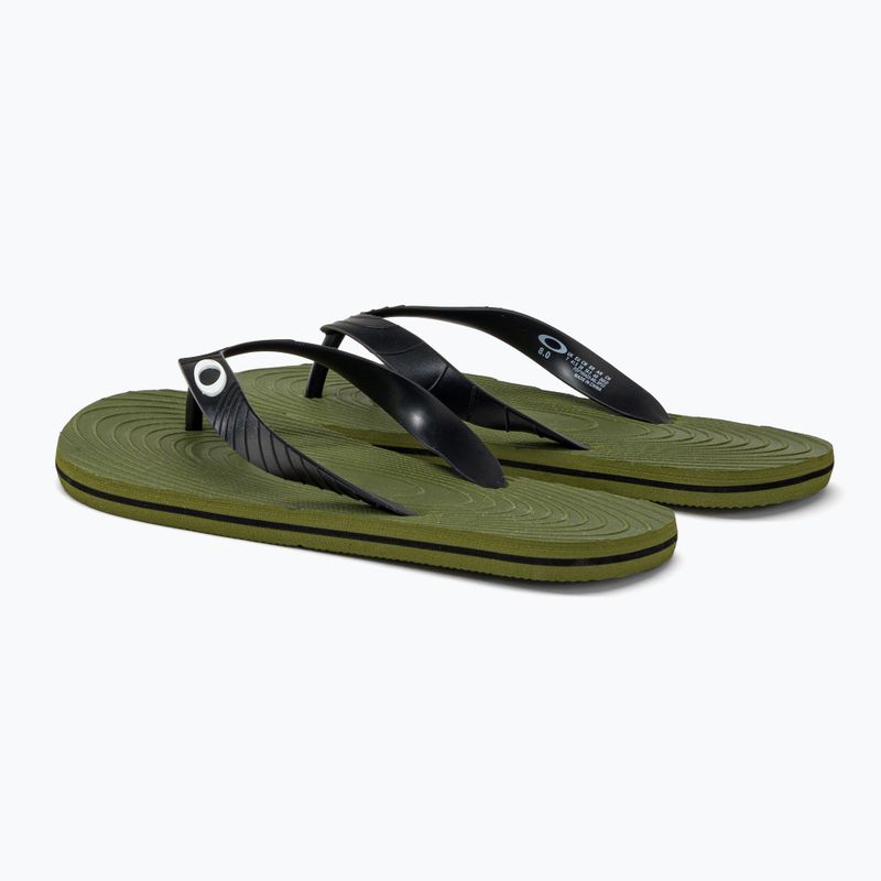 В'єтнамки чоловічі Oakley Catalina Flip Flop зелені FOF10042386L 3