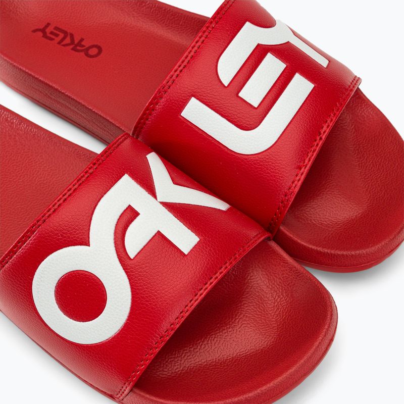 Шльопанці чоловічі Oakley B1B Slide 2.0 червоні FOF100424465 7