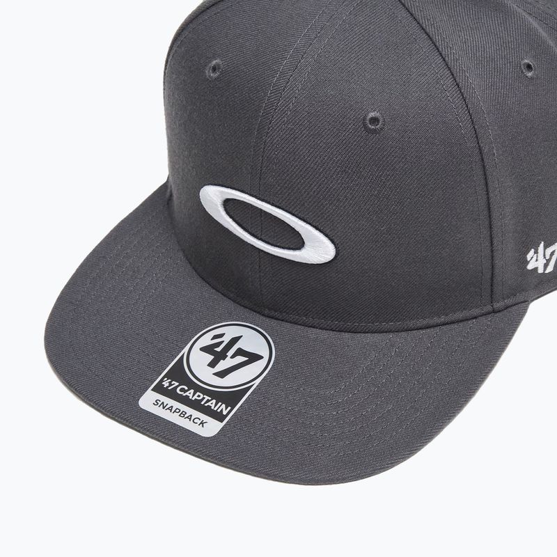 Кепка чоловіча Oakley 47 B1B Ellipse uniform grey 3