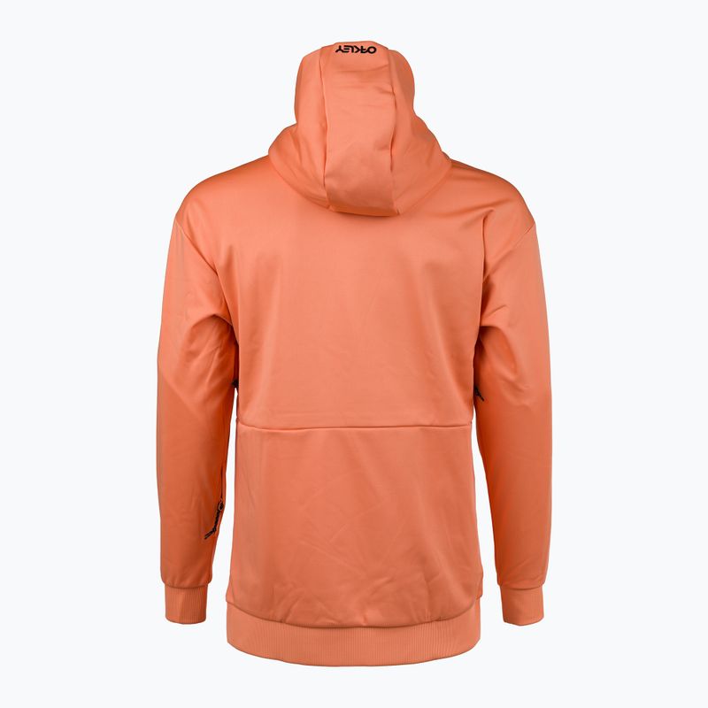 Кофта сноубордична чоловіча Oakley Park RC Softshell Hoodie soft orange 2