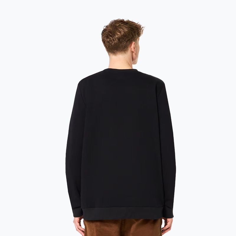 Кофта чоловіча Oakley Relax Crew Sweatshirt 2.0 blackout 3
