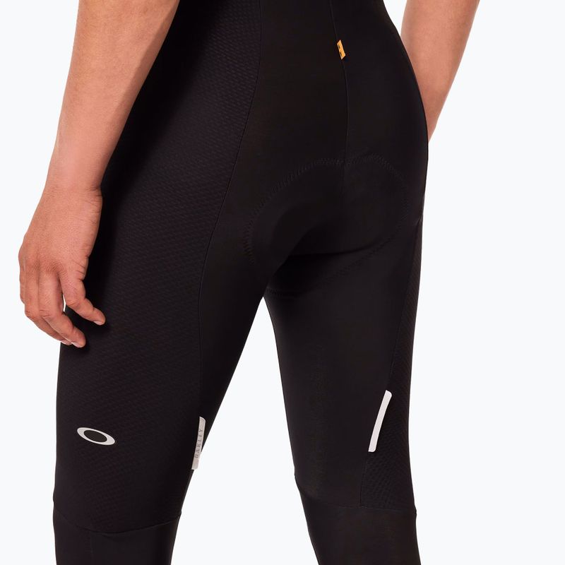 Велошорти чоловічі Oakley Clima Thermal Bib Tight чорні FOA404886 6