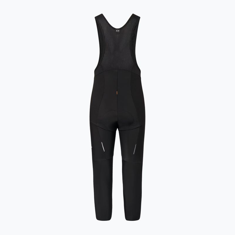 Велошорти чоловічі Oakley Clima Thermal Bib Tight чорні FOA404886 8