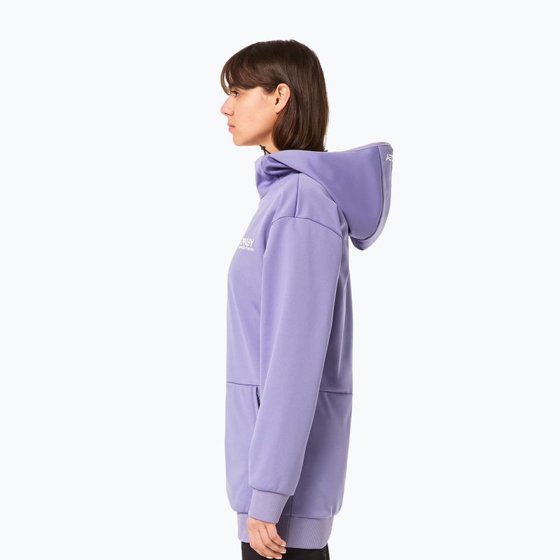 Кофта сноубордична жіноча Oakley Park RC Softshell Hoodie new lilac 5