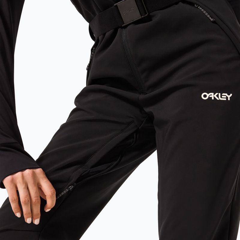 Жіночі сноубордичні штани Oakley Tnp Harper Softshell Bib blackout 8