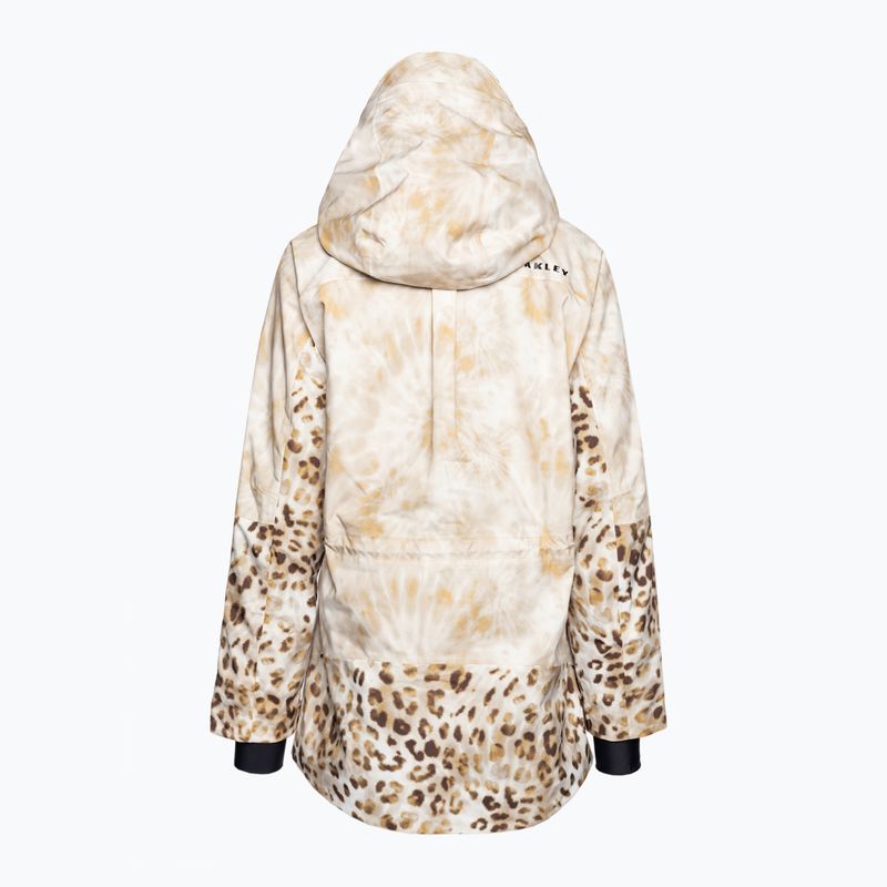 Жіноча сноубордична куртка Oakley TC Juno Reduct Shell з принтом cheeta td 2